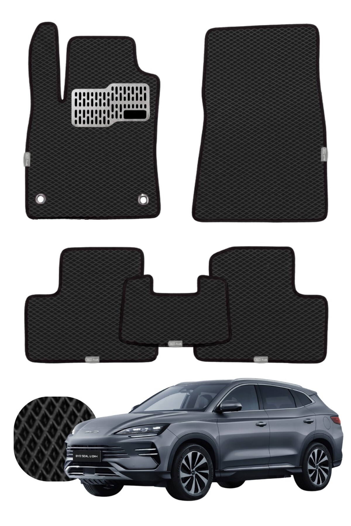 Byd Seal U DM-i 2023 ve sonrası Özelleştirilebilir Tam Set Premium EVA Paspas