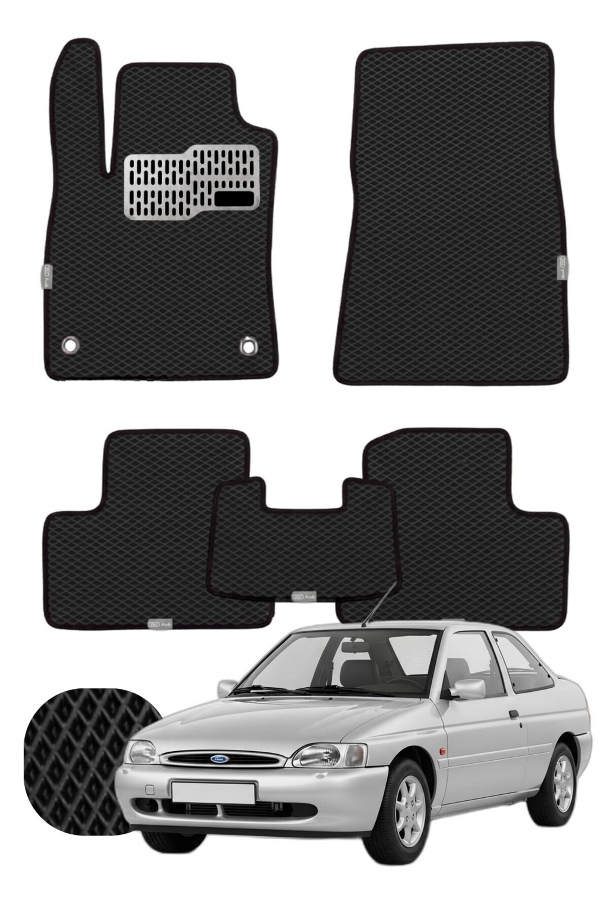 Ford Escort 1990-2002 Özelleştirilebilir Tam Set Premium EVA Paspas