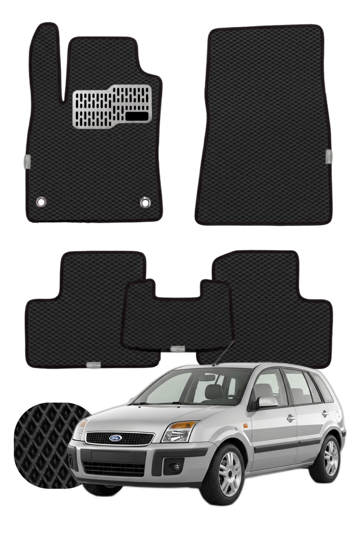 Ford Fusion 2002-2012 Özelleştirilebilir Tam Set Premium EVA Paspas