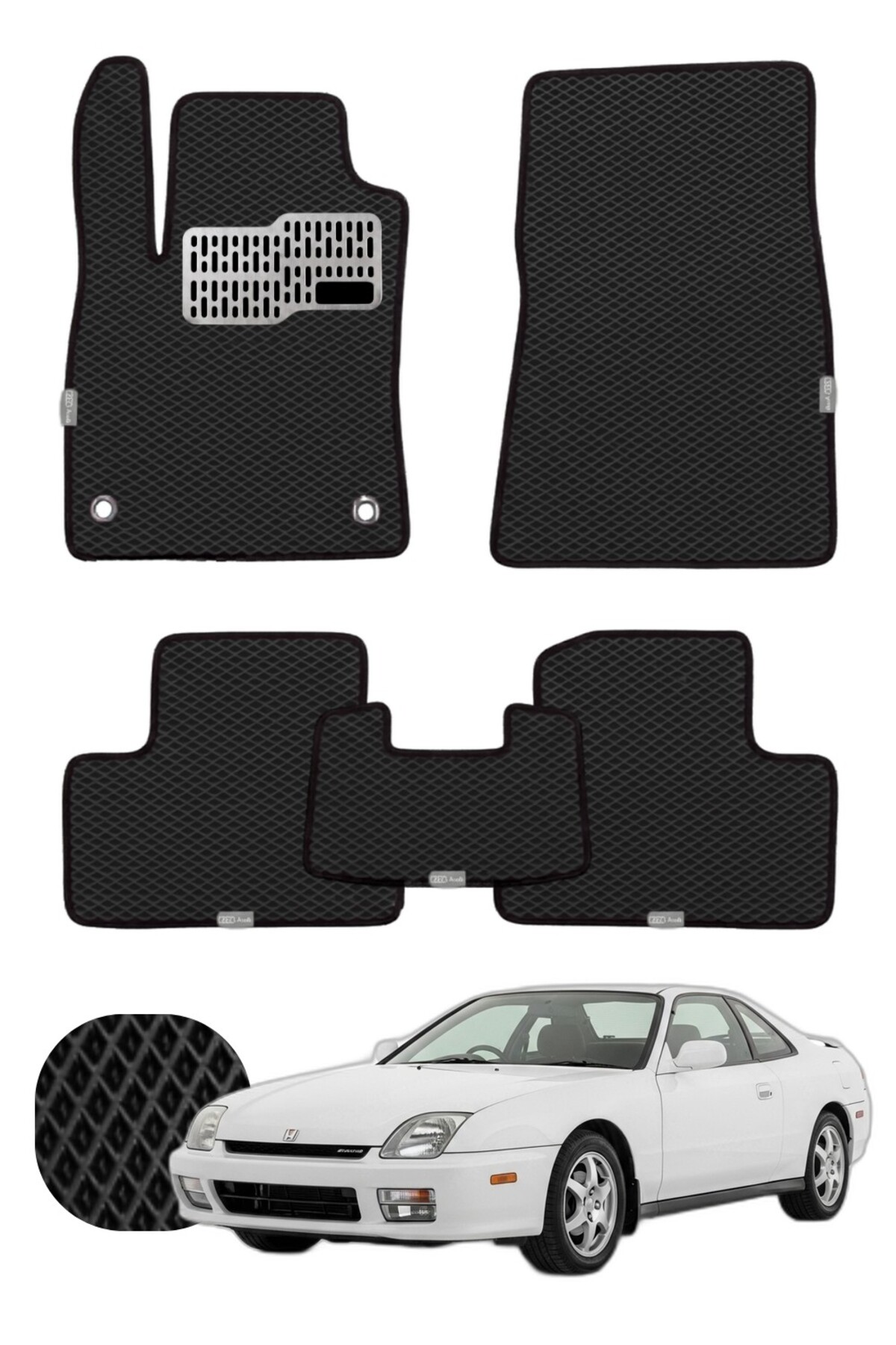 Honda Prelude 1996-2001 Özelleştirilebilir Tam Set Premium EVA Paspas