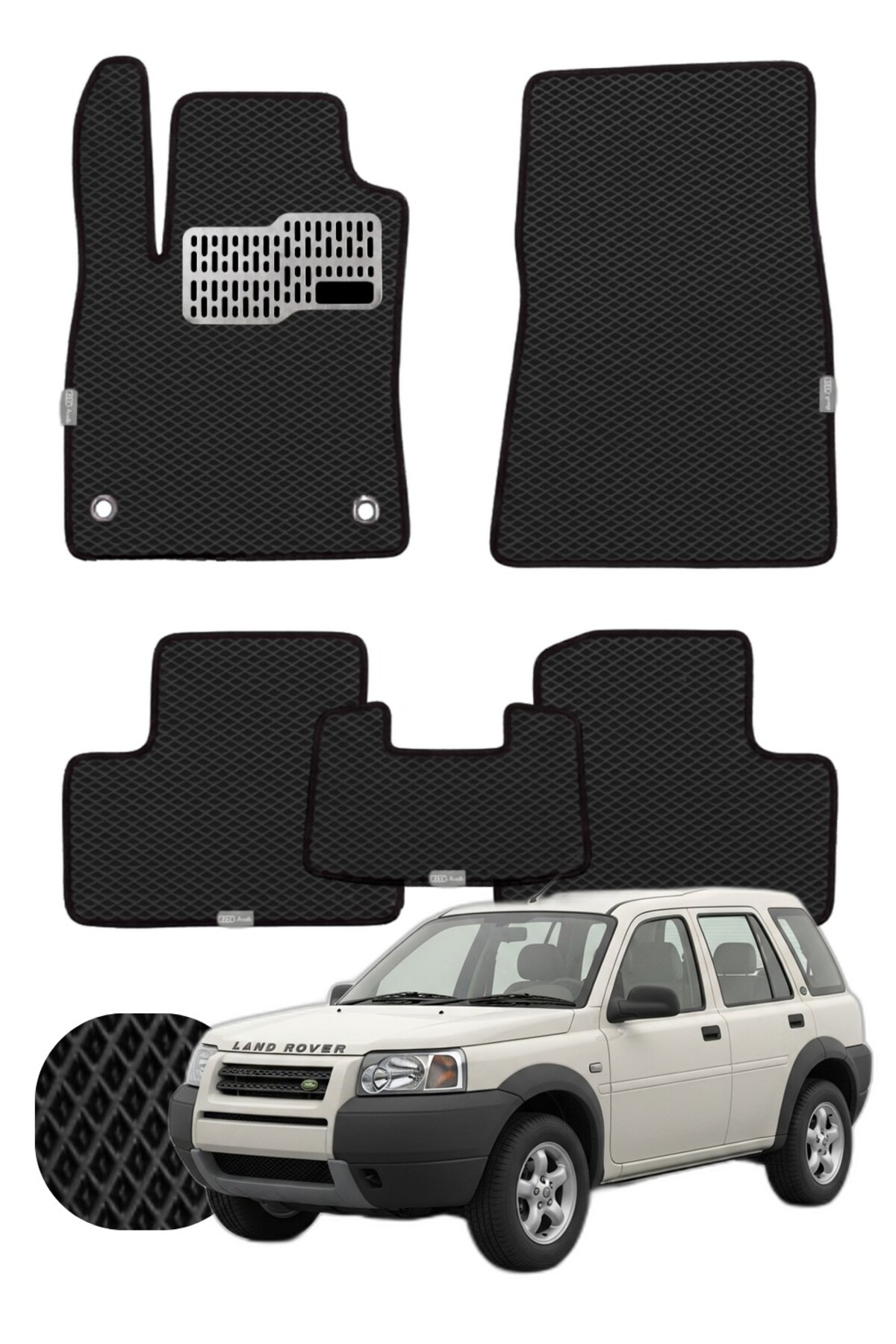 Land Rover Freelander 1997-2006 Özelleştirilebilir Tam Set Premium EVA Paspas