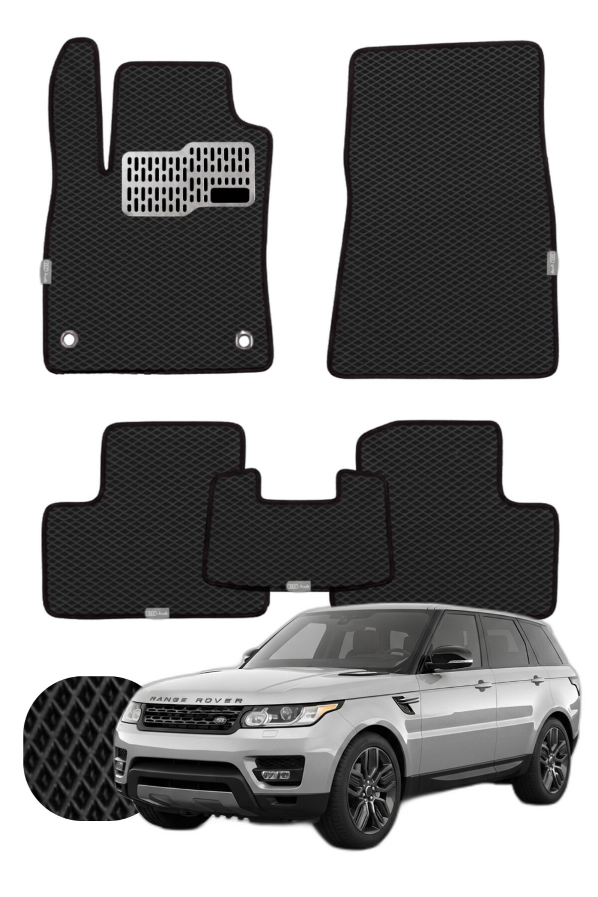 Land Rover Range Rover Sport 2013-2022 Özelleştirilebilir Tam Set Premium EVA Paspas