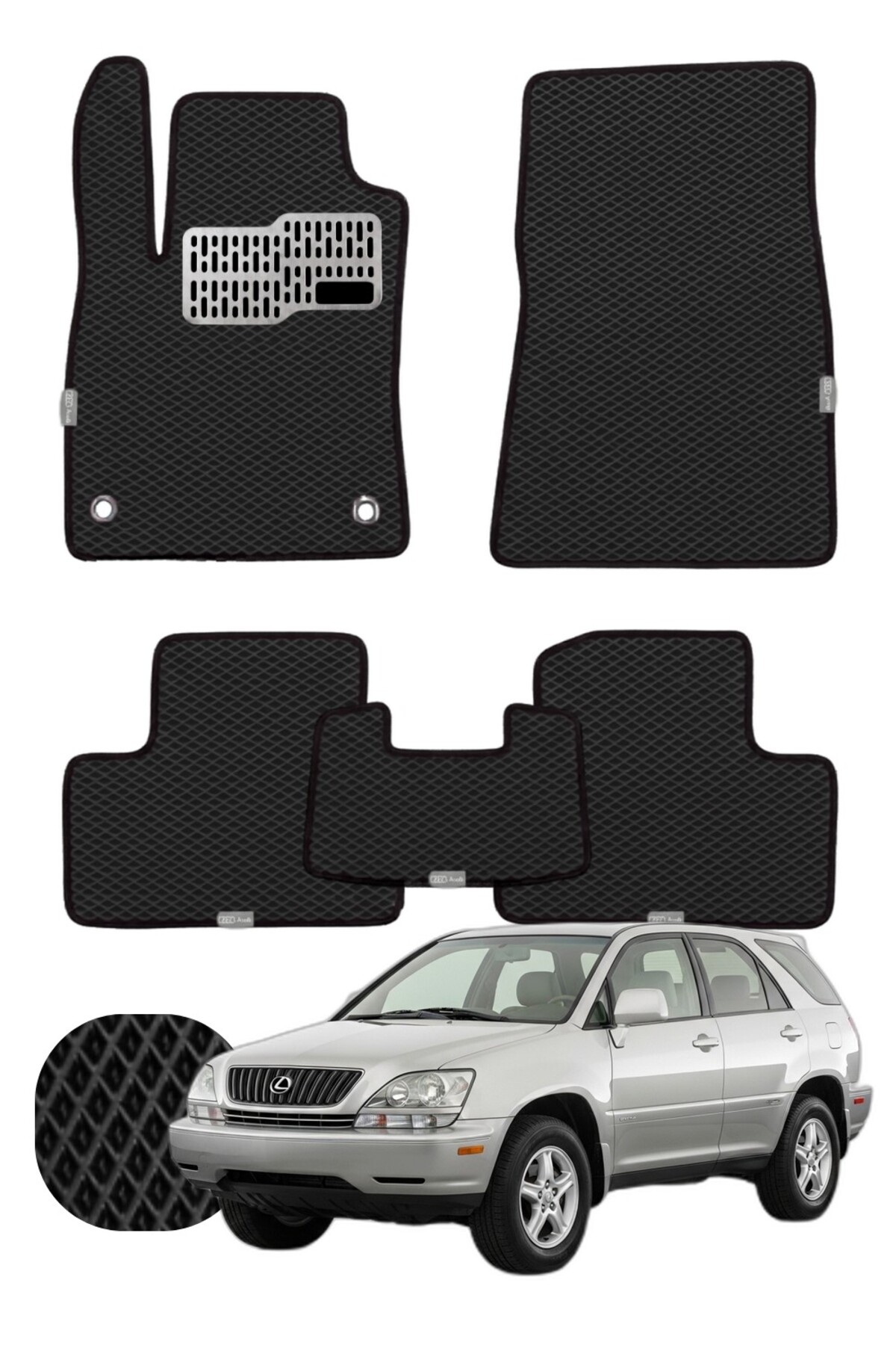 Lexus RX 300 1998-2003 Özelleştirilebilir Tam Set Premium EVA Paspas
