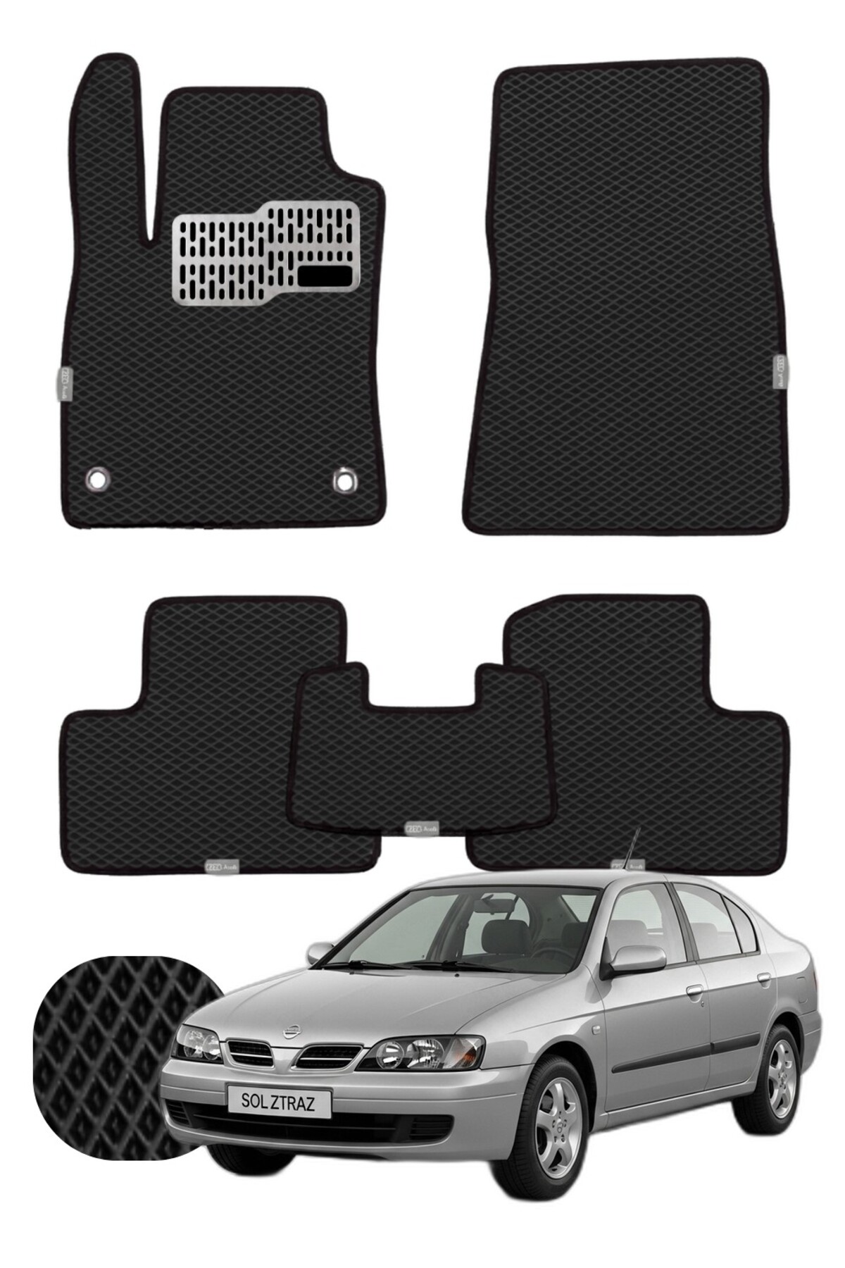 Nissan Primera 2001-2008 Özelleştirilebilir Tam Set Premium EVA Paspas