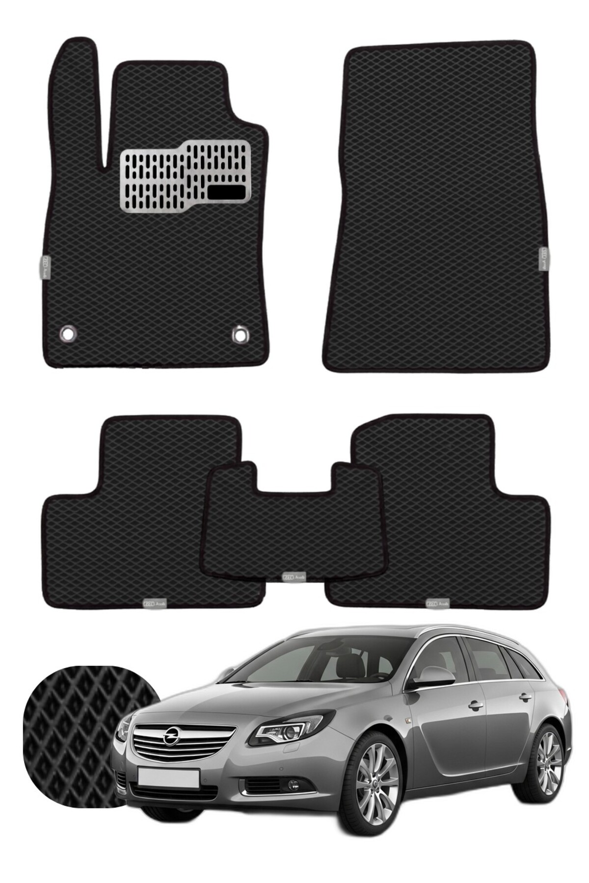 Opel insignia STW 2008-2017 Özelleştirilebilir Tam Set Premium EVA Paspas