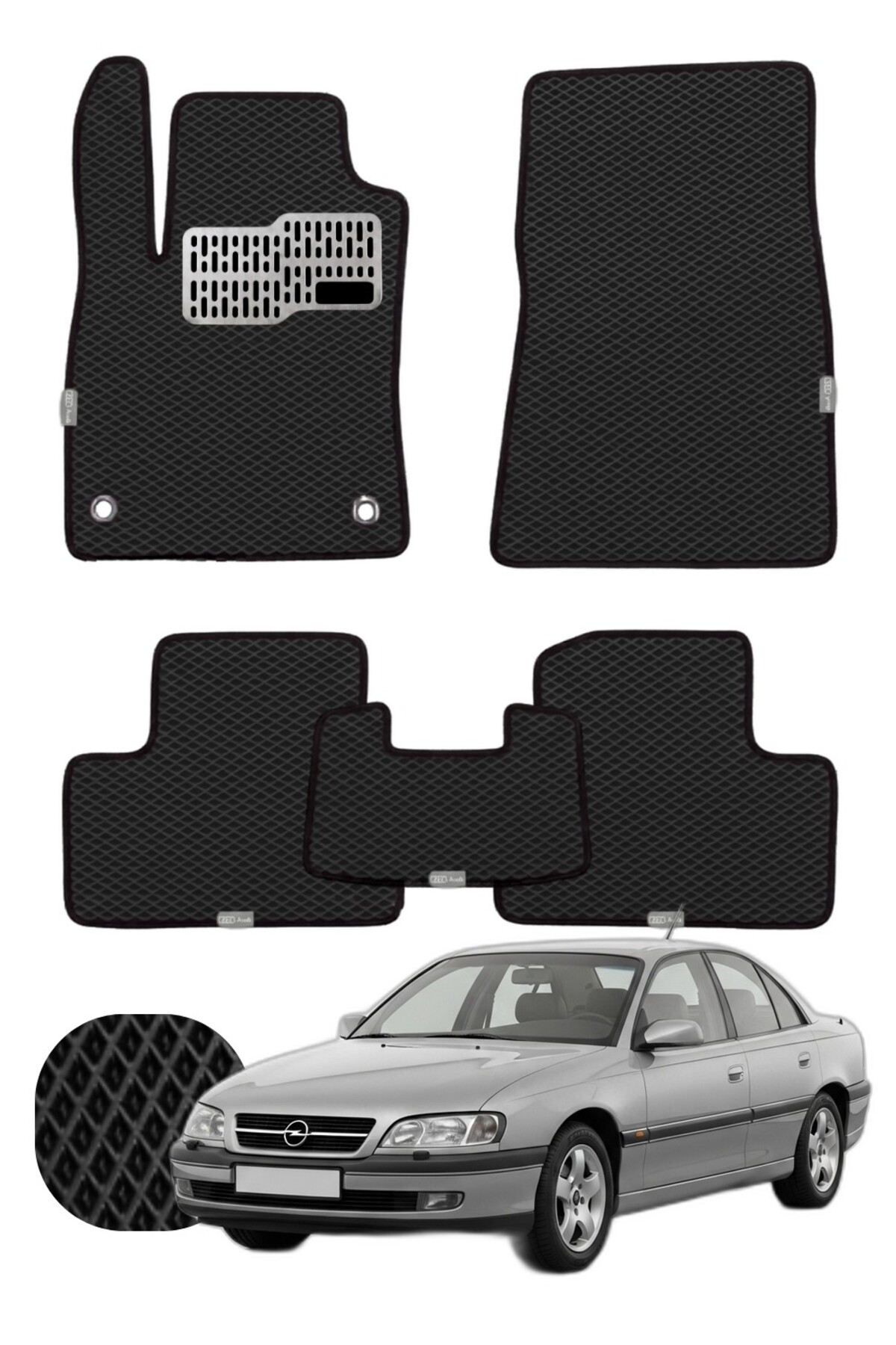 Opel Omega 1994-2003 Özelleştirilebilir Tam Set Premium EVA Paspas