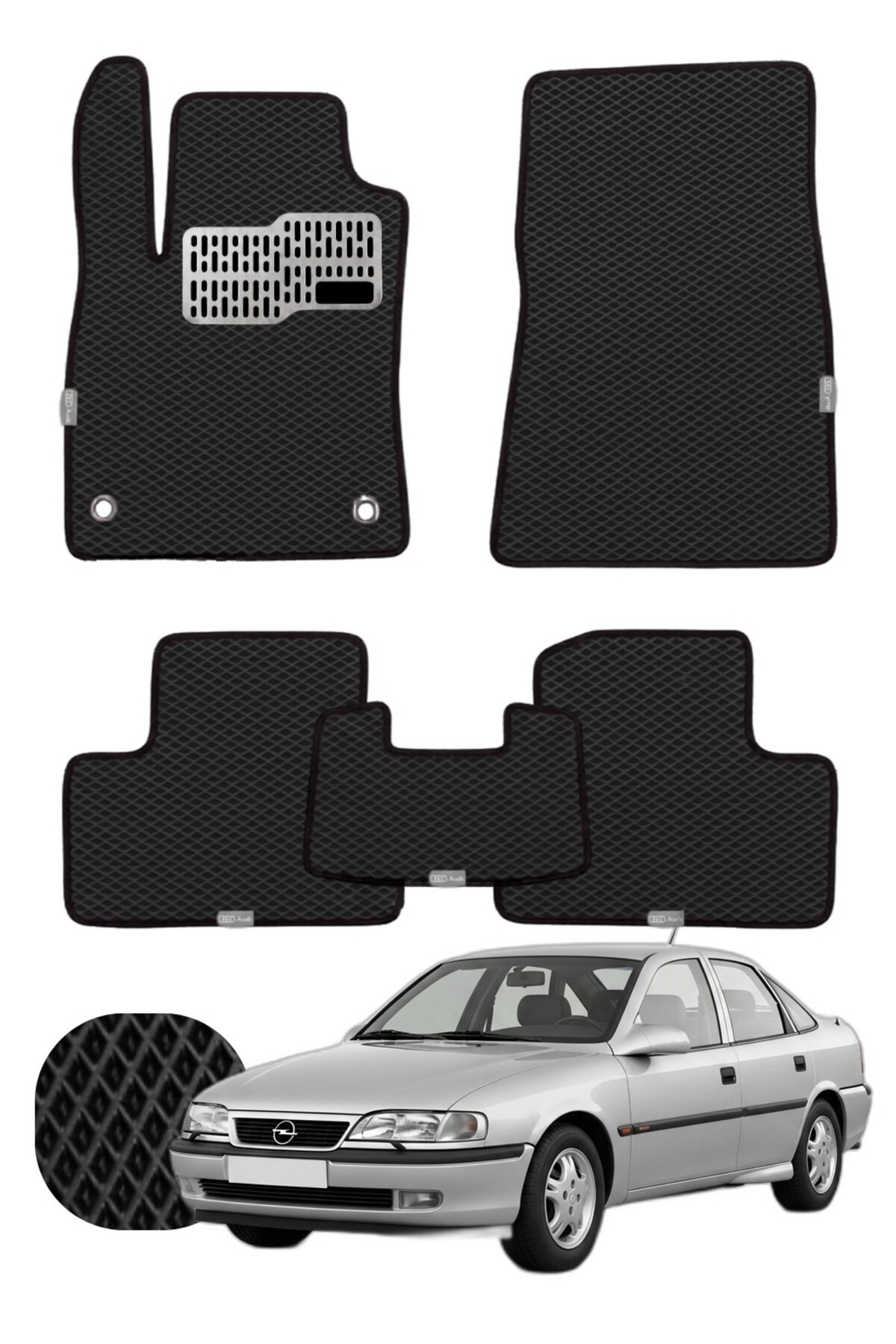 Opel Vectra 1988-1995 Özelleştirilebilir Tam Set Premium EVA Paspas