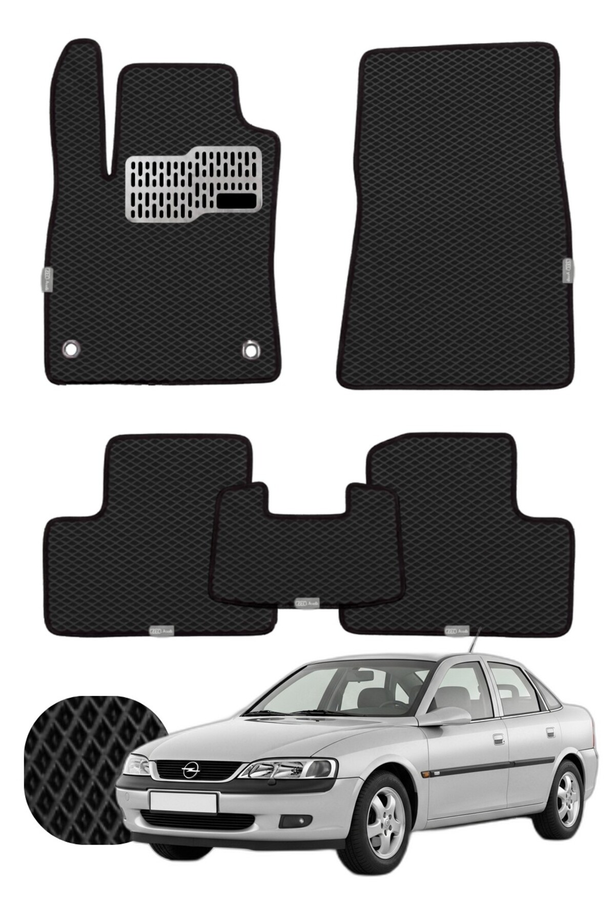 Opel Vectra 1995-2002 Özelleştirilebilir Tam Set Premium EVA Paspas