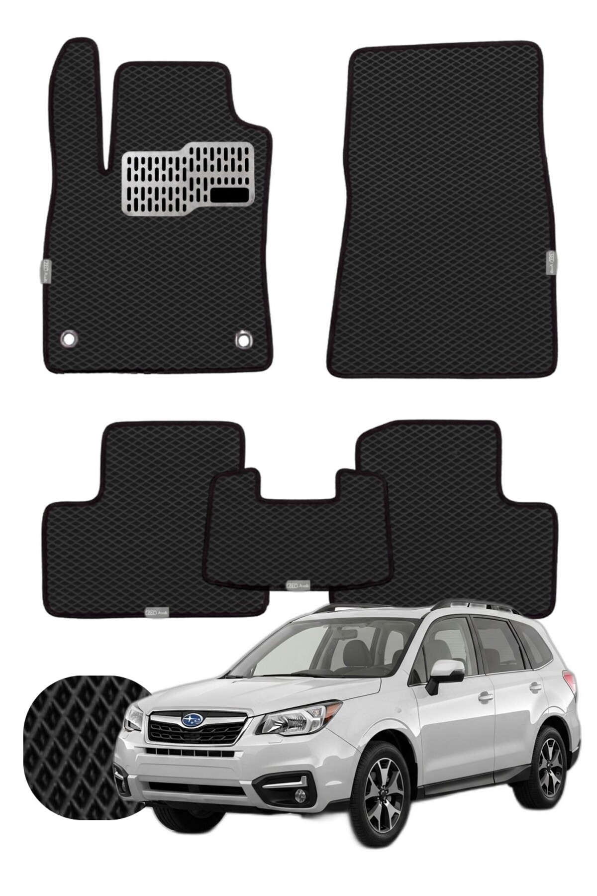 Subaru Forester 2013-2018 Özelleştirilebilir Tam Set Premium EVA Paspas