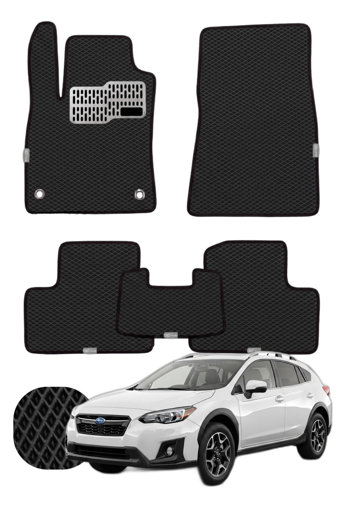 Subaru XV 2017-2022 Özelleştirilebilir Tam Set Premium EVA Paspas