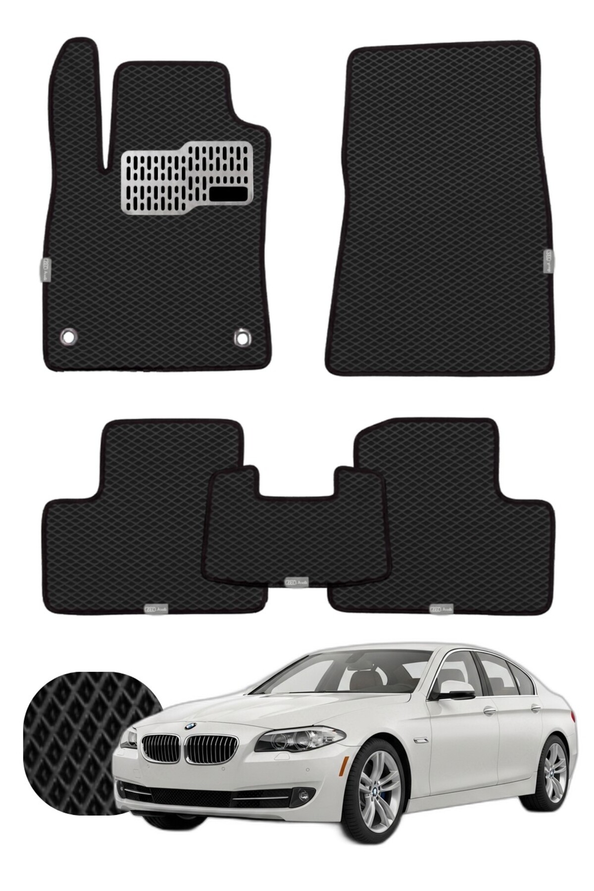 Bmw 5 Serisi 2009-2017 F07 Özelleştirilebilir Tam Set Premium EVA Paspas