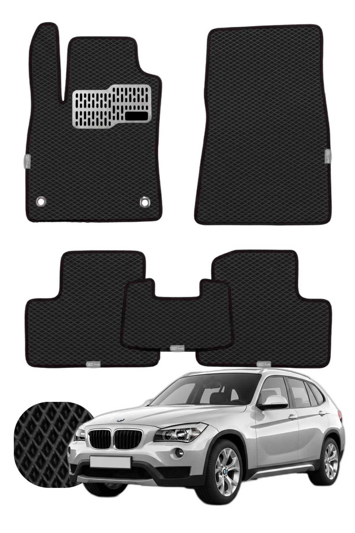 Bmw X1 2009-2015 E84 Özelleştirilebilir Tam Set Premium EVA Paspas