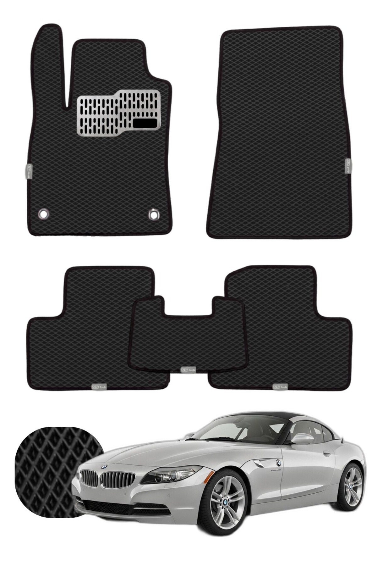 Bmw Z4 2009-2016 E89 Özelleştirilebilir Tam Set Premium EVA Paspas